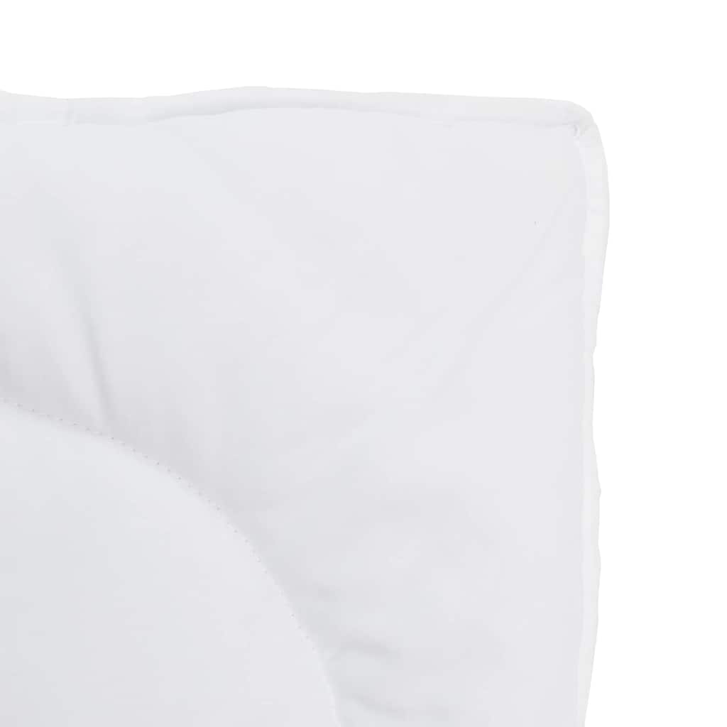 Duvet mit Kissen mit Kissen 3 pcs Weiß Mikrofaser